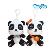 베이비버스 키키 묘묘 동물 판다 곰 가방 고리 걸이 인형 15cm, 묘묘 가방고리 15cm