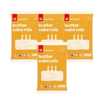 에센셜 버터 케이크 믹스 340g Essentials Butter Cake Mix, 4팩