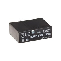 [해외]Opto 22 OAC5 AC Output 12-140 VAC 5 VDC Logic 4000 Vrms I/O Isolation 20 milliamps Minimum Load Current, One Size, One Color