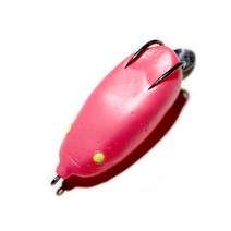 낚시공일공 BB70 프로그 개구리 민물 루어 낚시 배스 가물치 민물루어, 핑크