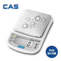 카스 생활방수 전자저울 CKS 시리즈 3kg/5kg 주방저울 1g저울 IP65등급, CKS-4(3kg/1g)