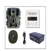 실외 야외무인감시카메라 농작물 야생동물관찰 적외선 CCTV 부엉이눈, 건전지형본품(64GB)