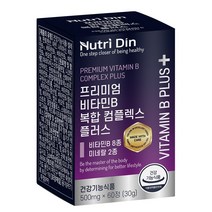 뉴트리딘 프리미엄 비타민B 복합 컴플렉스 플러스, 60정, 1개, 60정