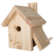 미가데코 diy 새집만들기 반제품 산새집 인공새집, 1개, 편백 새편한집