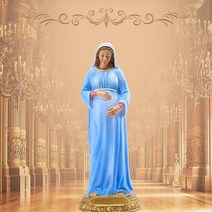 성모마리아상 기도하는 성모상 성상 천주교 임신 마돈나 성모 마리아 동상 가톨릭 입상 홈, 없음