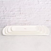 크레아트 호텔웨어 직사각 둥근 접시 4size, 3호(a0101-1325)