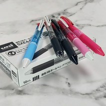 키밍 / 유니 제트스트림 4색 유성볼펜/멀티펜 4C 0.7mm 1다, 블랙
