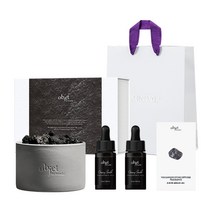 [GS최초공개] 오브제 바이 쿤달 퍼퓸 볼케니크 스톤 디퓨저 핵심세트, 향 (본품):오리엔탈패츌리|향 (리필): 코튼온