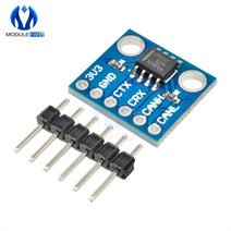 SN65HVD230 CAN Bus 트랜시버 통신 열 보호 경사 제어 모듈 Arduino 컨트롤러 보드용|Integrated Circuits|, 1개, 단일