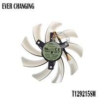 PLD10010S12H T129215SM 95mm 3Pin 2Pin DC12V 0.25A 기가 바이트 HD 7850 라돈 R9 270 GTX 670 650 660Ti 550 그래픽