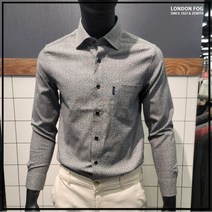 런던포그 런던포그 제니스 멜란지도트프린트기모셔츠 LHWDC751