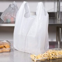 인터바겐 손잡이 검정 무지 비닐 봉투 약국 비닐백 포장백, A급 무지 33호 검정 280매