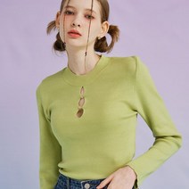 레터프롬문 / All Mine Opening Turtleneck Kint ( Olive )