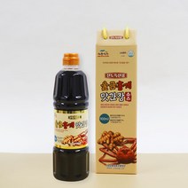 국내산100% 진도특산품 울금홍게 만능조림 맛간장소스 선물세트 (900mlx1개)