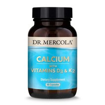 닥터 머콜라 칼슘 비타민 D K2 90캡슐 Dr. Mercola