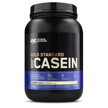 Optimum Nutrition 옵티멈 뉴트리션 골드 스탠다드 100% 카세인 바닐라 907g, 1, 1개