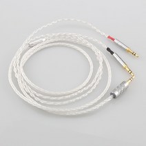 Audiocrast 8 코어 실버 도금 OCC 이어폰 케이블 포커스 클리어 Elear Elex Elegia Stellia, 01 3.5mm 3 pole_03 1.5m