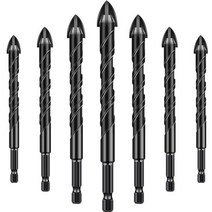 위니드 육각 멀티 드릴 비트 8mm 코어 타일 유리, 단품