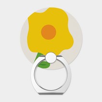 억스 아이링팝 플라워 핸드폰 스마트링 무선충전 휴대폰 스마트 톡 핑거 그립 홀더 거치대, Flower 02