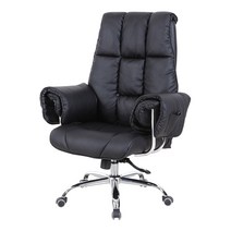 스툴 중역의자 사무실 회의실 컴퓨터책상 사무용의자, 타이탄로얄플러스(블랙)