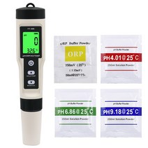 4 인 1 H2/PH/ORP/온도 측정기 수질 모니터 테스터 수영장 식수 수족관 수소가 풍부한 물 측정 펜, 02 Wth backlight
