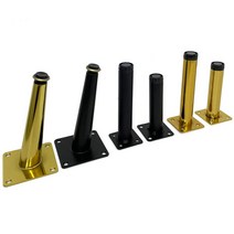 가구가구또가구 XZ 사선다리 일자다리 120mm 150mm 철제다리 골드다리 식탁 상다리 가구다리, 04_ XZ 사선다리150mm용(블랙)