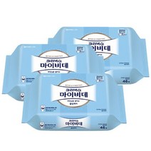 크리넥스 마이비데 리필 46매 3팩 화장실워터티슈 비데티슈 화장, 선택1:본상품선택, 단품
