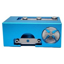 GHSHOP 8 In 1 풀 큐 팁 도구 다기능 셰이퍼 당구 수리 도구, 금속, 파란색