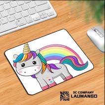테이블에 귀여운 만화 유니콘 패드 마우스 매트 Pc 게임 컴퓨터 책상 수호자 애니메이션 깔개 Kawaii 액세서리 노트북 게이머, xS000402_15x15cm