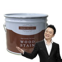 마이칼라 방부목 데크 오일 우드 스테인 10L 페인트 김태균 방수 프리미엄 니스칠 나무, 갈색
