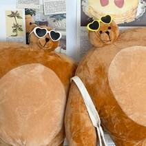 어깨깡패 소두 인형 상남자 벌크업 곰돌이 곰인형 5종, 나 사자