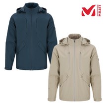 밀레 MILLET 남성 남자 봄 가을 간절기 윈드스토퍼 일상 및 아웃도어 라이프 스타일을 위한 깔끔한 디자인 바람막이 방풍 자켓