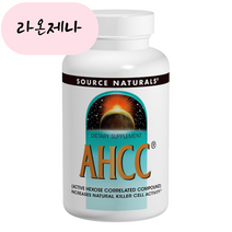 소스내추럴스 AHCC 500mg 30캡슐, 1개, 30정