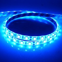 셀프인테리어등 12V용 3칩 LED바 블루 10cm DIY용품, 1개, 검정띠