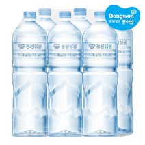 [KT알파쇼핑][무료배송] 동원샘물 무라벨 2L X 6병 /생수 /라벨없는