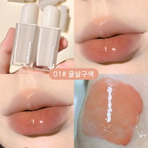 Pealy 틴트 립스틱 과즙 틴트 6색 4g, 01# 귤살구색