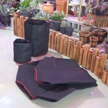 고추재배 블랙 부직포화분 20x28cm 10L 5개 호박 대파