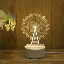 led간판 LED메뉴판 카페입간판 크리에이티브 LED 야간 조명 USB 아크릴 노트 보드 데스크탑 메시지 램프 어린이 펜 포함 여자 친구 장식 선물, 10.009