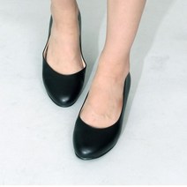 도도스타일 모리 블랙 발편한플랫슈즈 215.220 260.265mm 작은구두