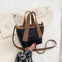 프랑스 틈새 디자인 서양식 핸드백 여성 새로운 패션 질감 양동이