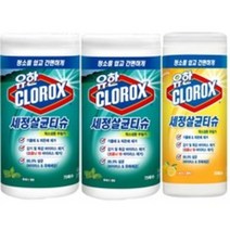 유한크로락스 세정살균티슈 후레시센트 75매 x 2p + 시트러스 블랜드 35매 세트, 5세트