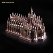 Microworld 두오모 성당 건축물 3D퍼즐, 컬러