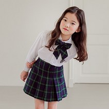 키즈톡톡 셀레나 여아정장 (셔츠+치마) 빠른출고