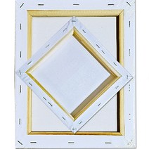 캔버스 3호 (5개묶음한세트) 유화캔버스 아크릴 미술 캠버스 무지 미니 액자, 정사각형 3호 (5개묶음한세트) (22.0X22.0)
