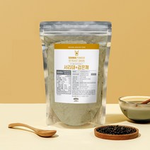 소화푸드 서리태 검은깨 선식 500g 국산 볶은 검은콩 흑임자가루 블랙선식 미숫가루 식사대용, 1set, g