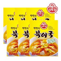 오뚜기 맛있는 즉석북어국 17gx2x6개, 없음