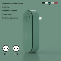 펫공기청정기 Xiaomi-애완 동물 탈취제 살균 기계 스마트 포름알데히드 공기 청정기 가정 주방 화장실 용 음이온 발생기 샤오미 애완 방취기, AU, green