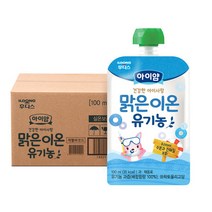 아이얌 아이사랑 맑은이온 유기농 100ml 20개, 맑은이온 100ml 20개