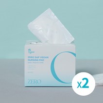 튼튼맘스 제로샙 비건 수유패드, 60매입, 2개