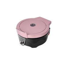 전기구이통닭 옛날 치킨 통구이 족발 에어프라이어 심화 7cm Maifan 돌 케이크 팬 냄비 로스트 닭 날개 쇠고기 샤브샤브 팬케이크 팬케이크 기계 양면 가열, 새로운 997 핑크 33cm 997 핑크 선물 가
